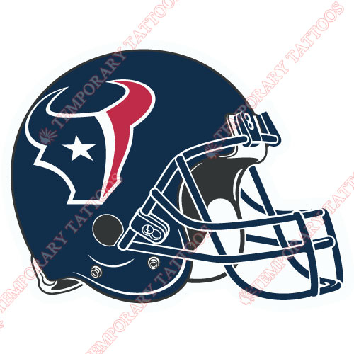 Houston Texans Customize Temporary Tattoos Stickers NO.536